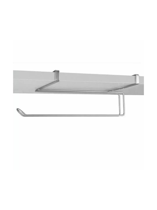 Metaltex Wall Mounted Metallic Napkin Holder Easy Roll Silver 35x18x10cm 364935