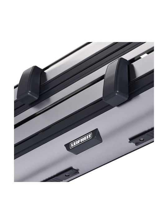 Leifheit Wall Mounted Metallic Roll Dispenser Parat Royal Silver 25793