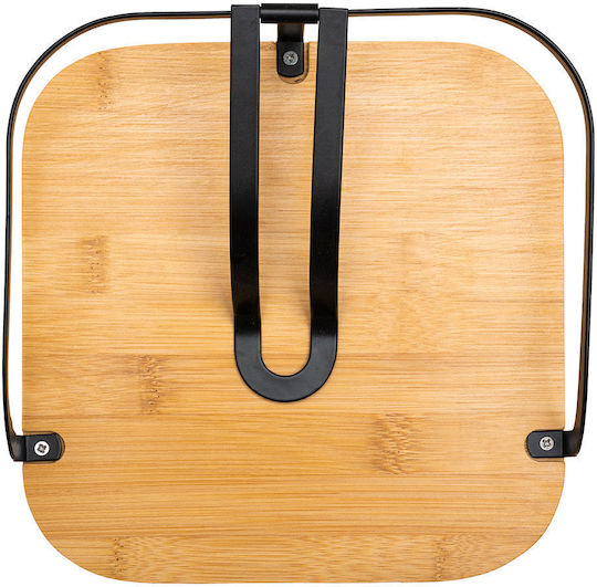 Estia Essentials Suport pentru șervețele Lemn Neagră 20x20x7cm 01-13202 Estia Essentials Suport pentru șervețele Lemn Neagră 20x20x7cm 01-13202