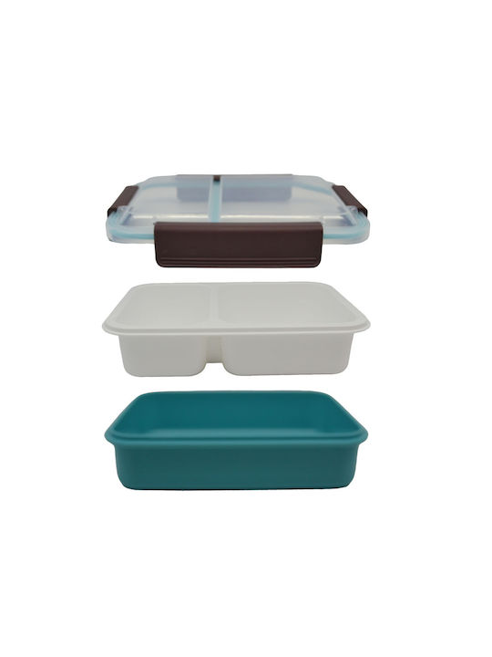 Ankor Plastic Lunch Box Brown 1000ml