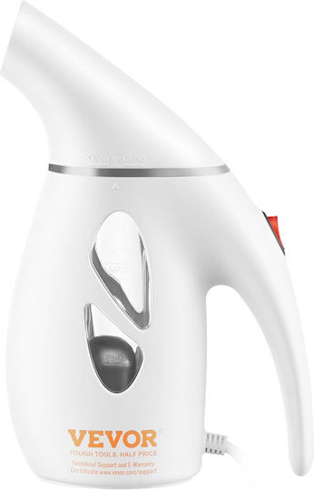 Vevor Kleiderdampfer Hand 800W mit Behälter 240ml Weiß