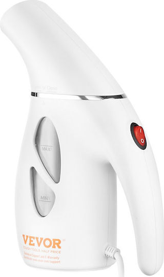 Vevor Kleiderdampfer Hand 800W mit Behälter 240ml Weiß
