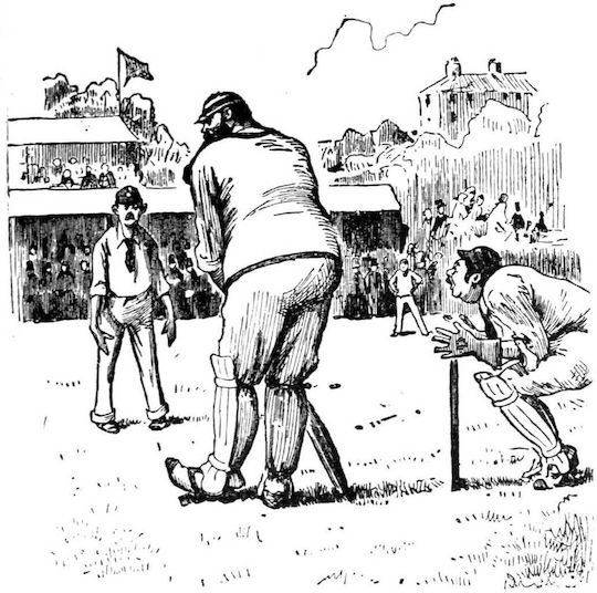 Image From Mr. Punch's Book Of Sports, A Collection Of Sports-related Humour And Cartoons From Punch Magazine Circa 1910 Painting on Canvas 50x50cm