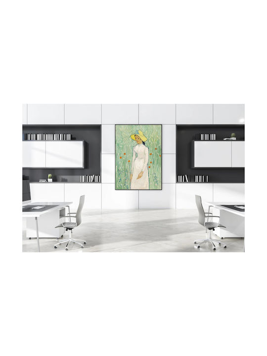 Girl In White (1890) By Vincent Van Gogh 1 Painting Copy of Van Gogh on Canvas 100x150cm