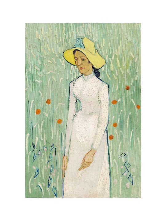 Girl In White (1890) By Vincent Van Gogh 1 Painting Copy of Van Gogh on Canvas 100x150cm