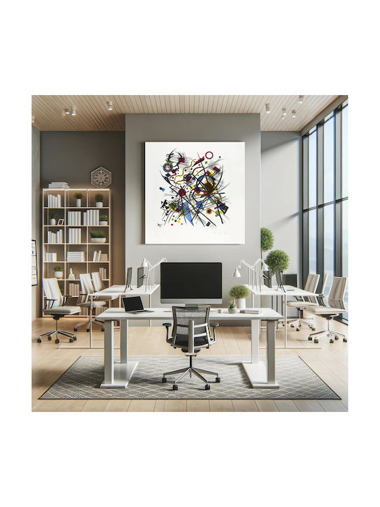Lithographie Fur Die Gemälde auf Leinwand 130x130cm