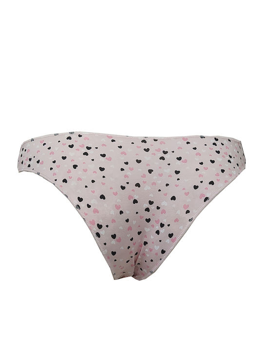 Βαμβακερά Γυναικεία Slip 3Pack Γκρι