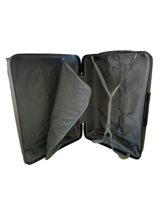 Ormi Großer Reisekoffer Hartschalen Black mit 4 Räder Höhe 75cm ESH-1240