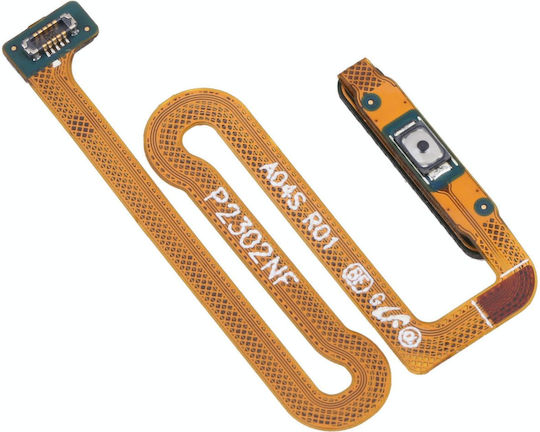 Samsung Galaxy A04s SM-A047F Original Fingerabdrucksensor Flexkabel Schwarz