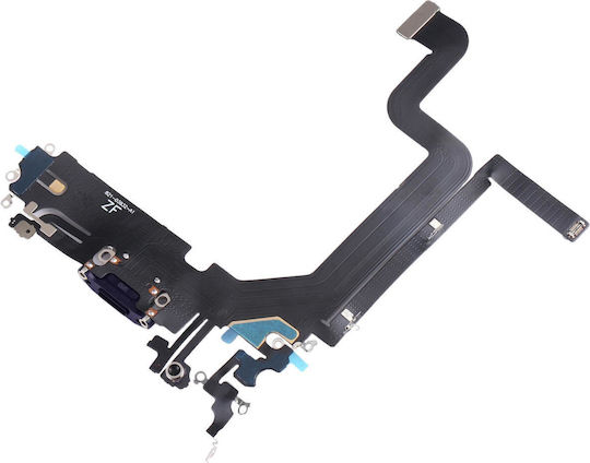 Iphone 14 Pro Max Charging Port Flex Cable Purple