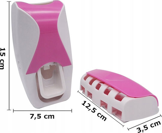 Toothbrush Support Base Plastic White 5949143200913