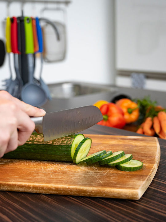 Alpina Appliances Cuțit Santoku din Oțel Inoxidabil 31.5cm