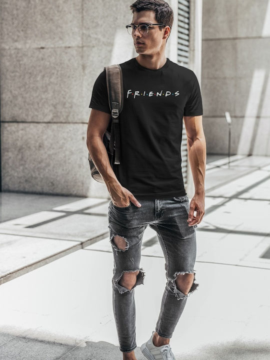 T-shirt Μαύρο