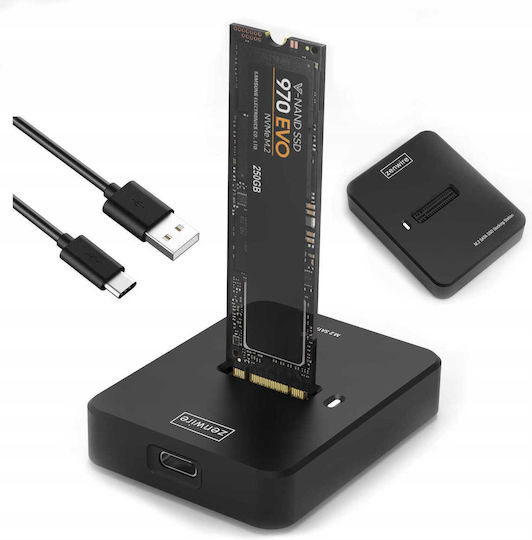Zenwire Case for Hard Drive M.2 SATA III with Connection Type-C