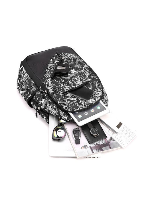 Schulranzen Rucksack in Schwarz Schulranzen Rucksack in Schwarz