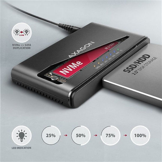 Axagon ADSA-CC Adaptor Negru