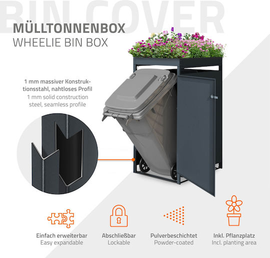 ML-Design Waste bin frame