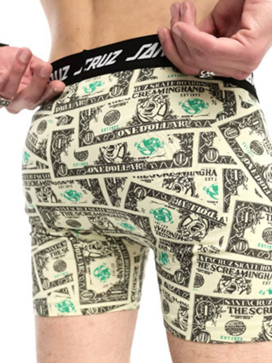 Santa Cruz Boxer Shorts Mako Dollar Bills