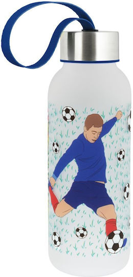 Pylones Kinder Trinkflasche Kunststoff mit Schraubverschluss Auslaufsicher Orange 420ml