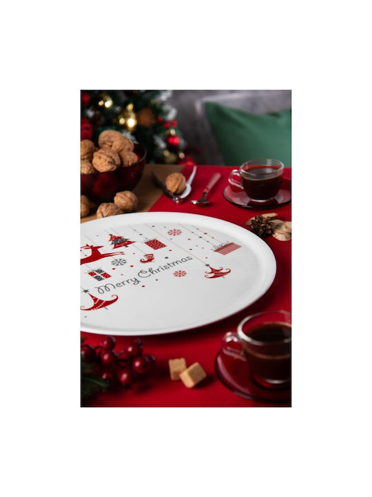 Excelsa Χριστουγεννιάτικο Ποτήρι Γυάλινο Διάφανο 250ml