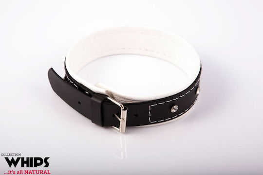 Whips Collections Κολάρο σε Λευκό Χρώμα