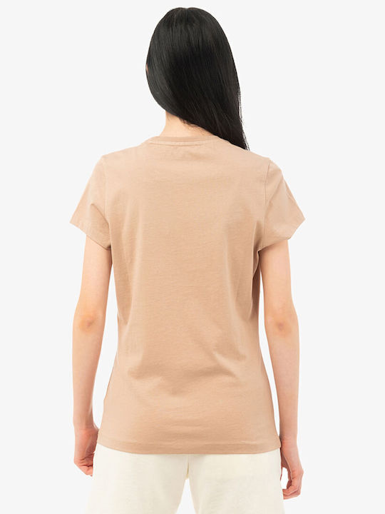 Essentials Γυναικείο T-shirt Καφέ
