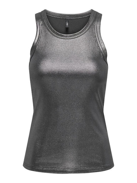 Only Women's Blouse Sleeveless Anthracite