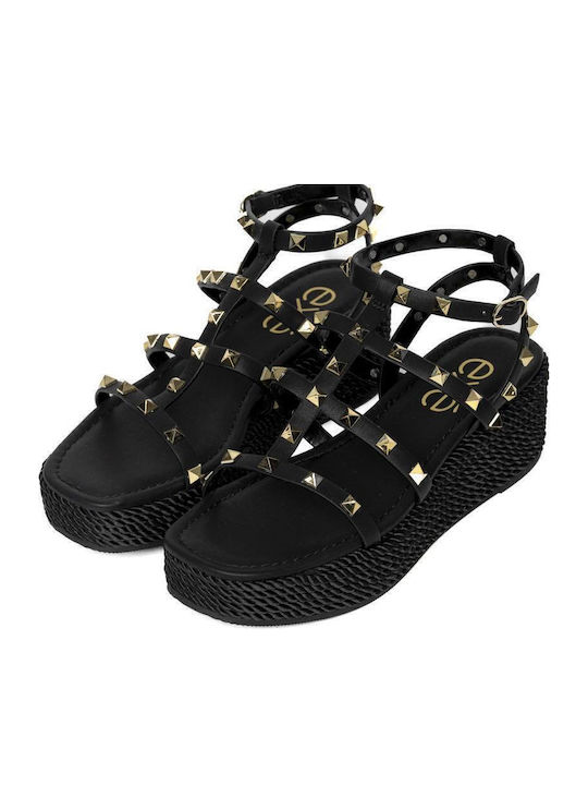 Paola 122 Platforme Dama Negru