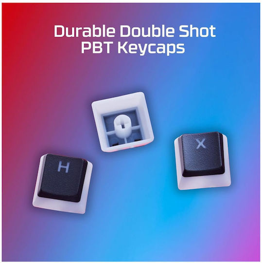 Hyperx Hyperx Pudding Keycaps 2 Vollständiges 112 Pbt Tastenkappen-Set Schwarz Us Layout 7g8k1aa