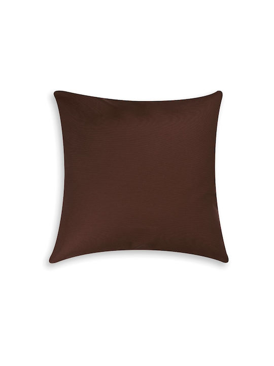 Excelsa Sofa-Kissen Fuji Aus 100% Baumwolle Orangerie 45x45cm