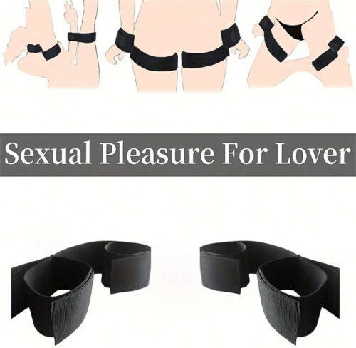 Naughty Toys Χειροπέδες σε Μαύρο Χρώμα