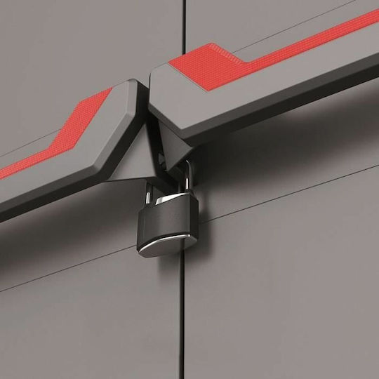 Двукрилен Гардероб Stilo от Полипропилен 68x39x90см