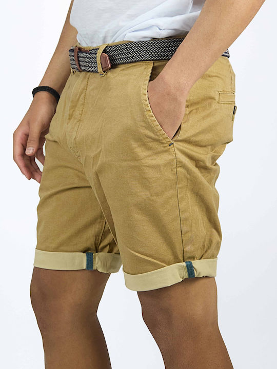 Indicode Men's Shorts Chino Camel