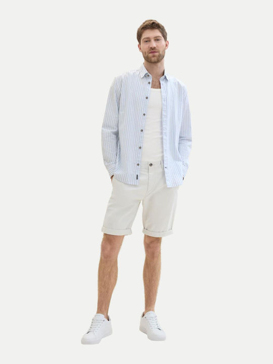 Tom Tailor Men's Shorts White Sand