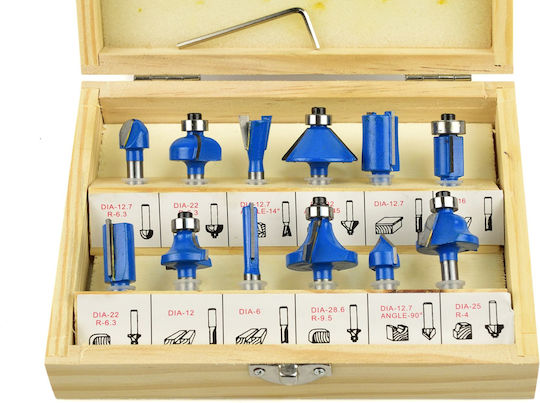 Geko Cutting Tool HSS for Wood 6mm with Bearing