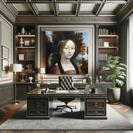 Ginevra De' Картина Платнен 70x70см