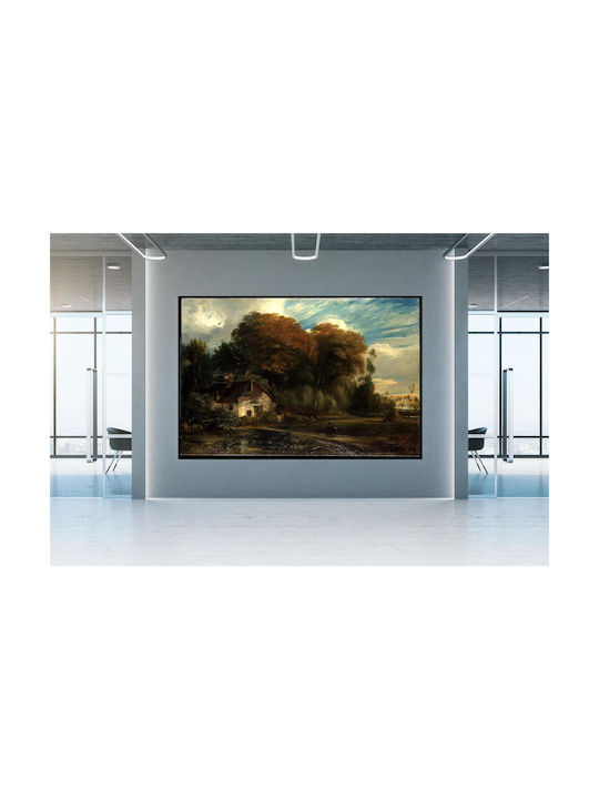 Cottage Πίνακας σε Καμβά 120x80cm
