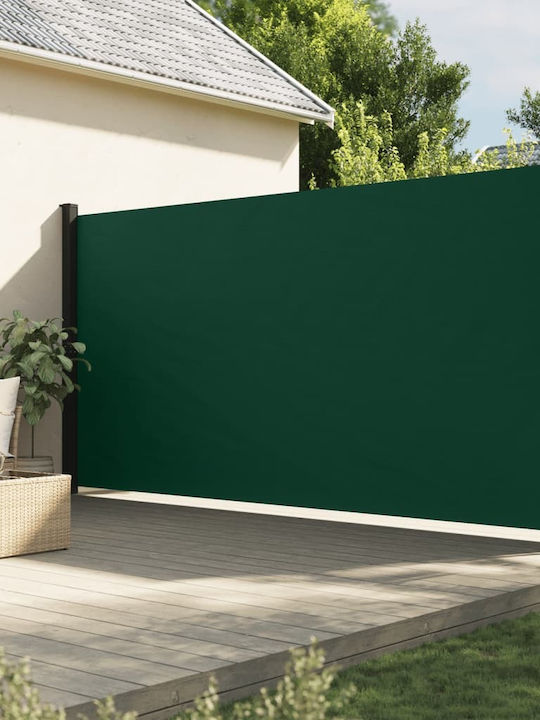 vidaXL Side Sliding Dark Green Shade Sail 200 X 300 Cm