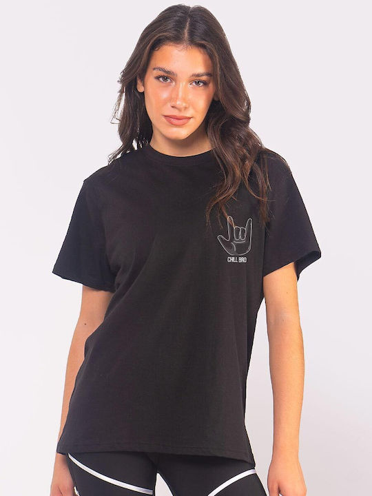 The Lady Damen T-shirt Black