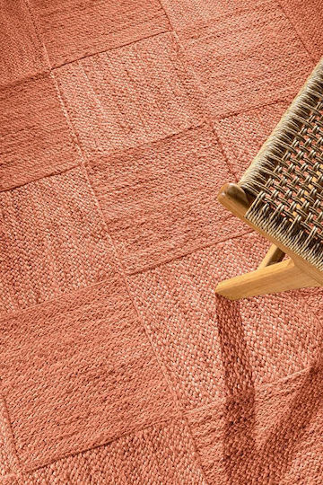 Guy Laroche Galleria Teppich Rechteckig Synthetisch,Polyester/Cotton/Leather Coral