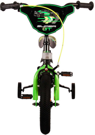 Volare Super Gt 12" Kids Bicycle BMX Green