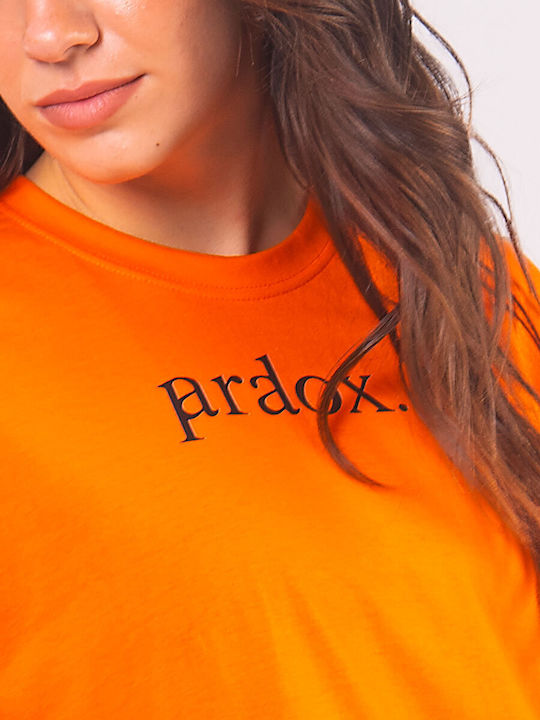 The Lady Femeie Tricou orange