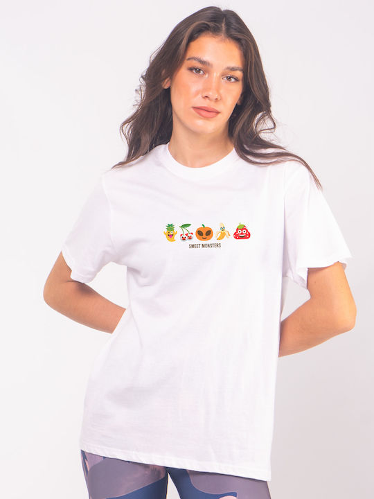 The Lady Femeie Tricou White