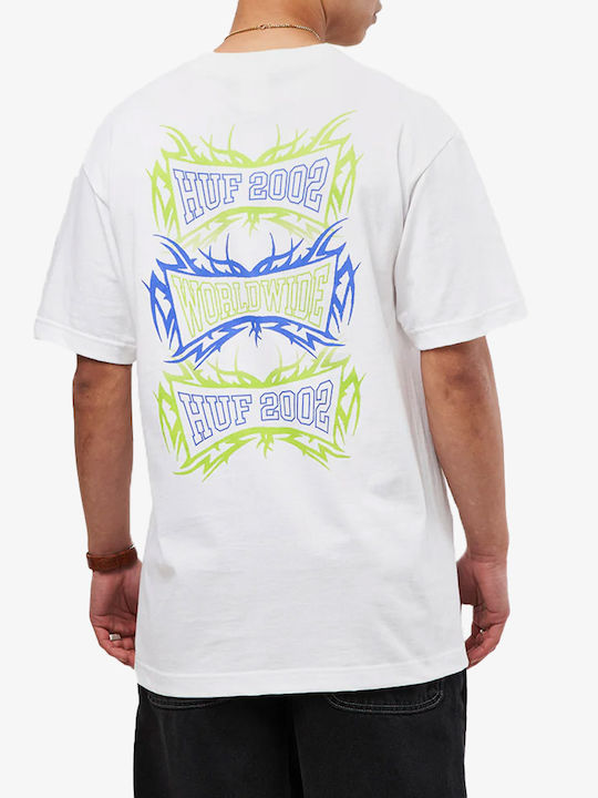 HUF Men's Short Sleeve T-shirt White