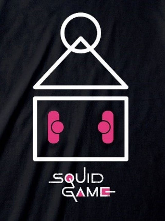 Heroes INC Symbol T-shirt Squid Game Black Cotton