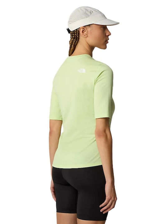 The North Face Damen Sportlich T-shirt Astro Lime