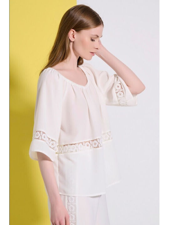 Matis Fashion Women's Blouse White