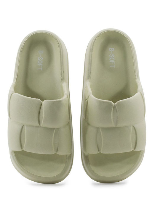 Frauen Flip Flops in Khaki Farbe