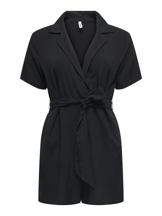 De Damă Short întreg Solid Black