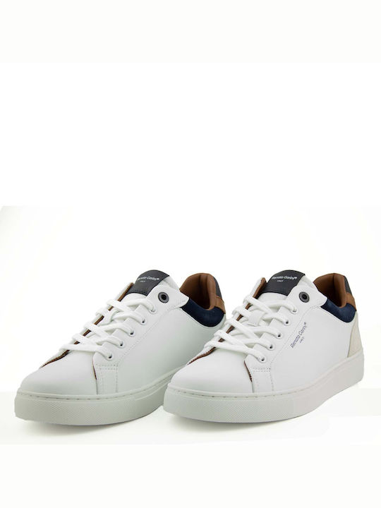 Renato Garini Sneakers White / Tan / Navy